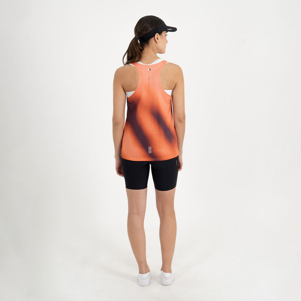 SICILIA GRIMSON WOMEN'S ARMHOLE SLEEVE RUNNING T-SHIRT