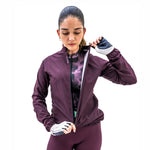 AQUALITE PLUM WOMEN’S CYCLING JACKET