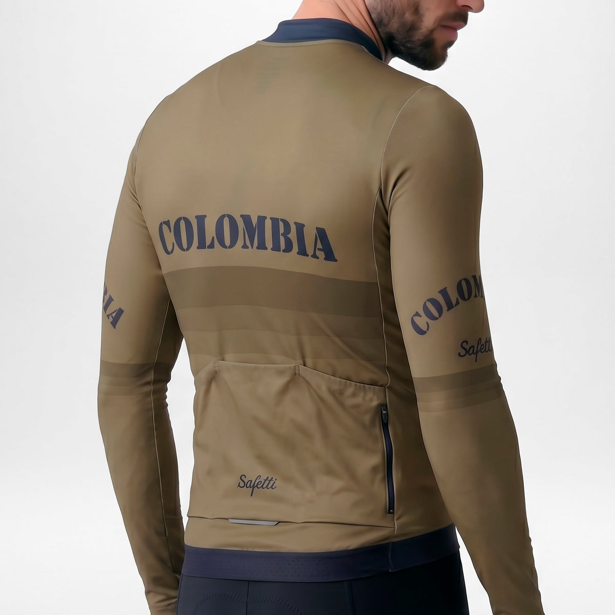 COLOMBIA DORO 26 MEN’S LONG SLEEVE CYCLING JERSEY