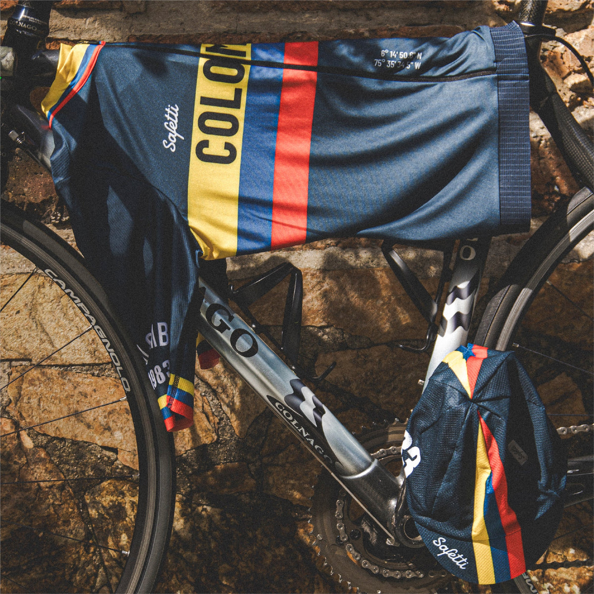 COLOMBIA VARTA 26 MEN’S LONG SLEEVE CYCLING JERSEY