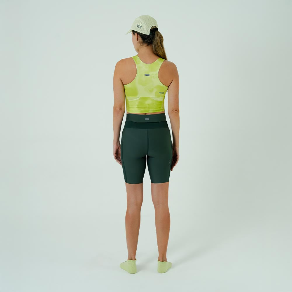 RUNNING/PADEL POCKET LEMON TOP FOR WOMEN