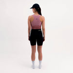 POCKET ROSE WOMEN'S RUNNING & PADEL CROP TOP