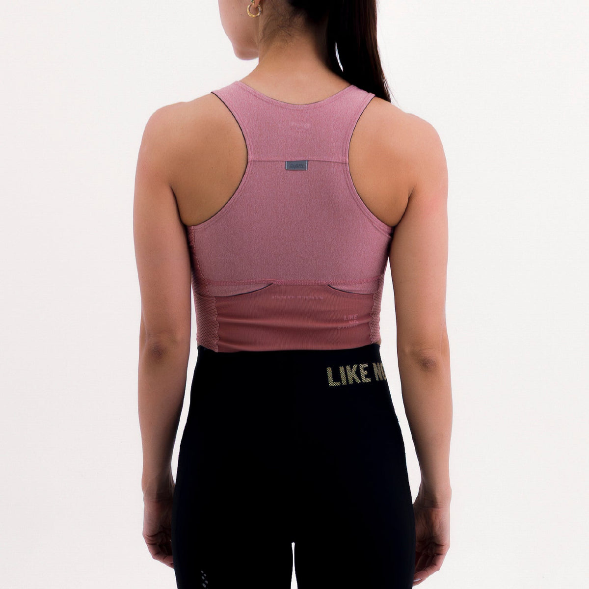 POCKET ROSE WOMEN'S RUNNING & PADEL CROP TOP