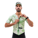 KONA TIDE GREEN MEN’S SHORT SLEEVE TRIATHLON SUIT