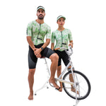 KONA TIDE GREEN MEN’S SHORT SLEEVE TRIATHLON SUIT