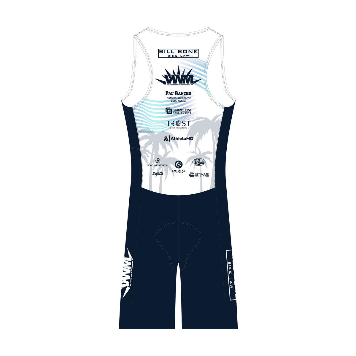 RJ'25 - AquaZero™ Sleeveless Triathlon Skinsuit. Women