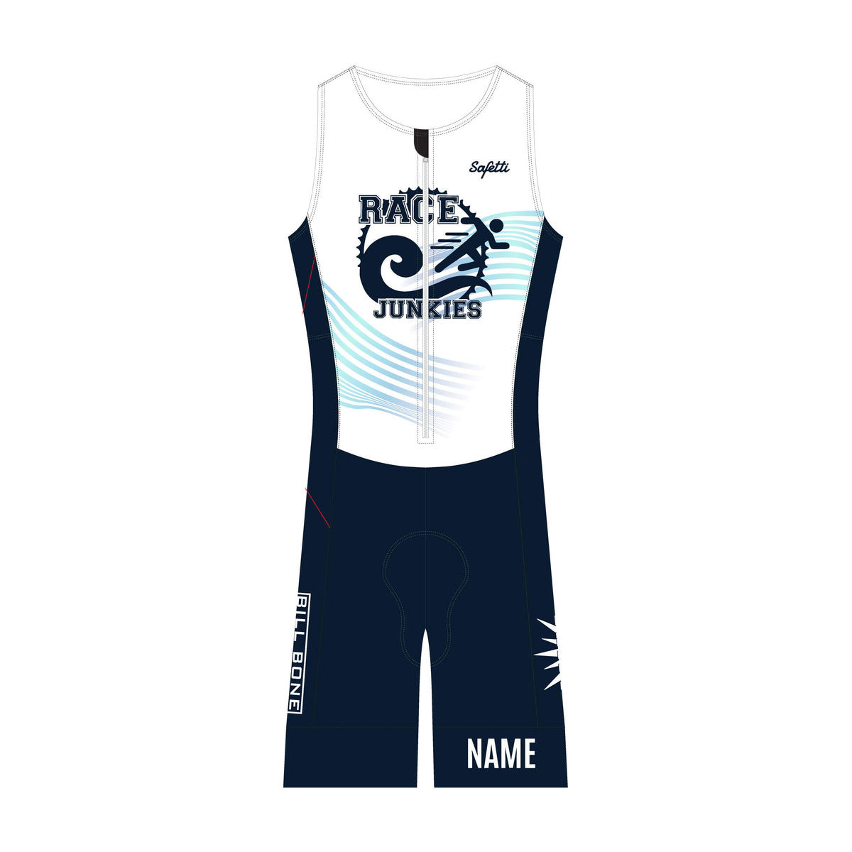 RJ'25 - AquaZero™ Sleeveless Triathlon Skinsuit. Women