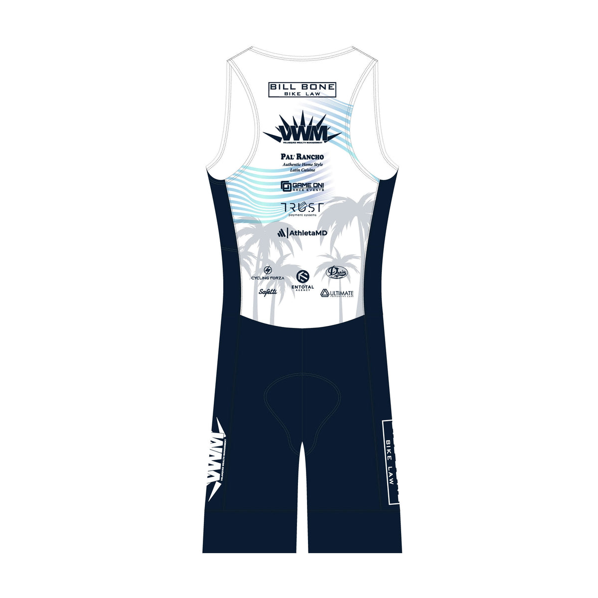 RJ'25 - AquaZero™ Sleeveless Triathlon Skinsuit. Men