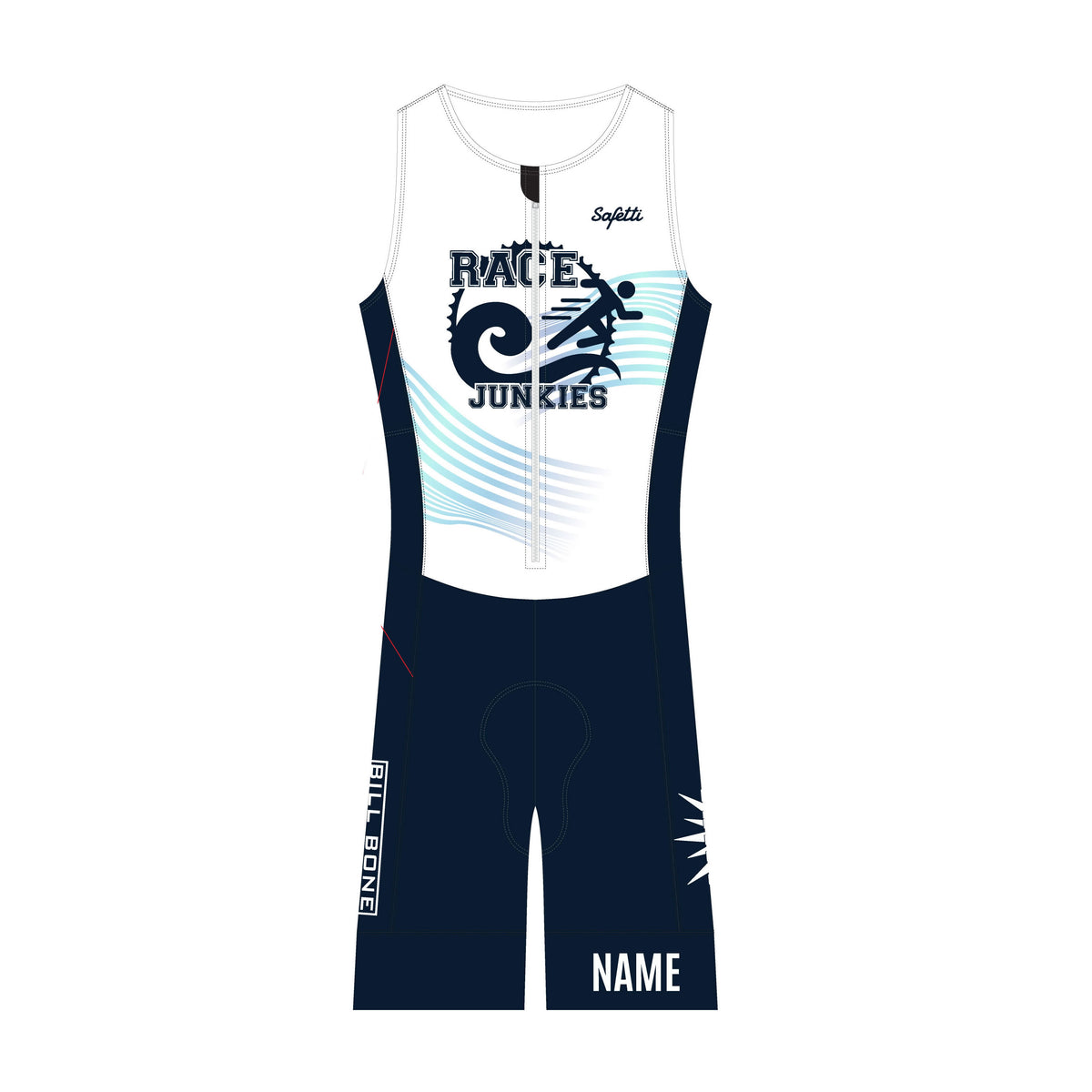 RJ'25 - AquaZero™ Sleeveless Triathlon Skinsuit. Men