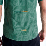 OUTLAND GREEN SHORT-SLEEVE CYCLING SHIRT FOR MEN