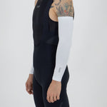 UNISEX WHITE CYCLING SLEEVE
