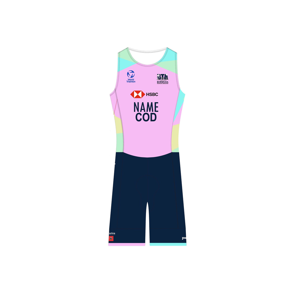 BTA - ITU BIO CCG Sleeveless Triathlon Skinsuit. Men