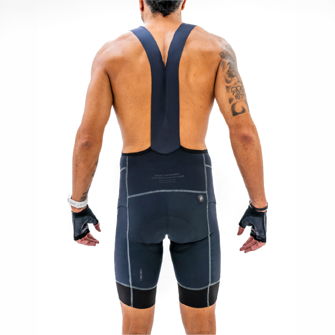 CORSA BLACK MEN’S CYCLING BIB SHORT