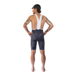 MEN'S CYCLING SHORTS WITH NAPOLES STRAP - GREY
