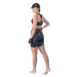 NAPOLES WOMEN'S BLACK BIB SHORTS WITHOUT STRAP