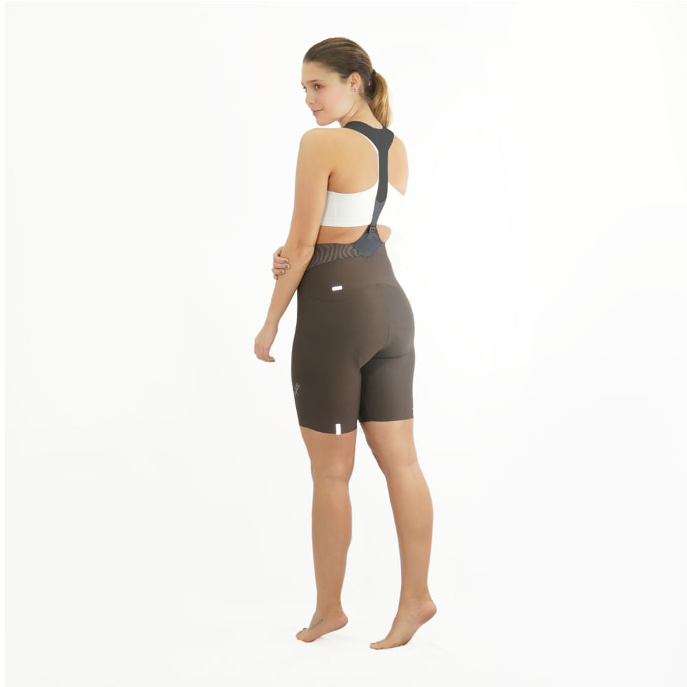 TOSCANA 2.0 BROWN BIB SHORTS FOR WOMEN