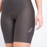 TOSCANA 2.0 BROWN BIB SHORTS FOR WOMEN