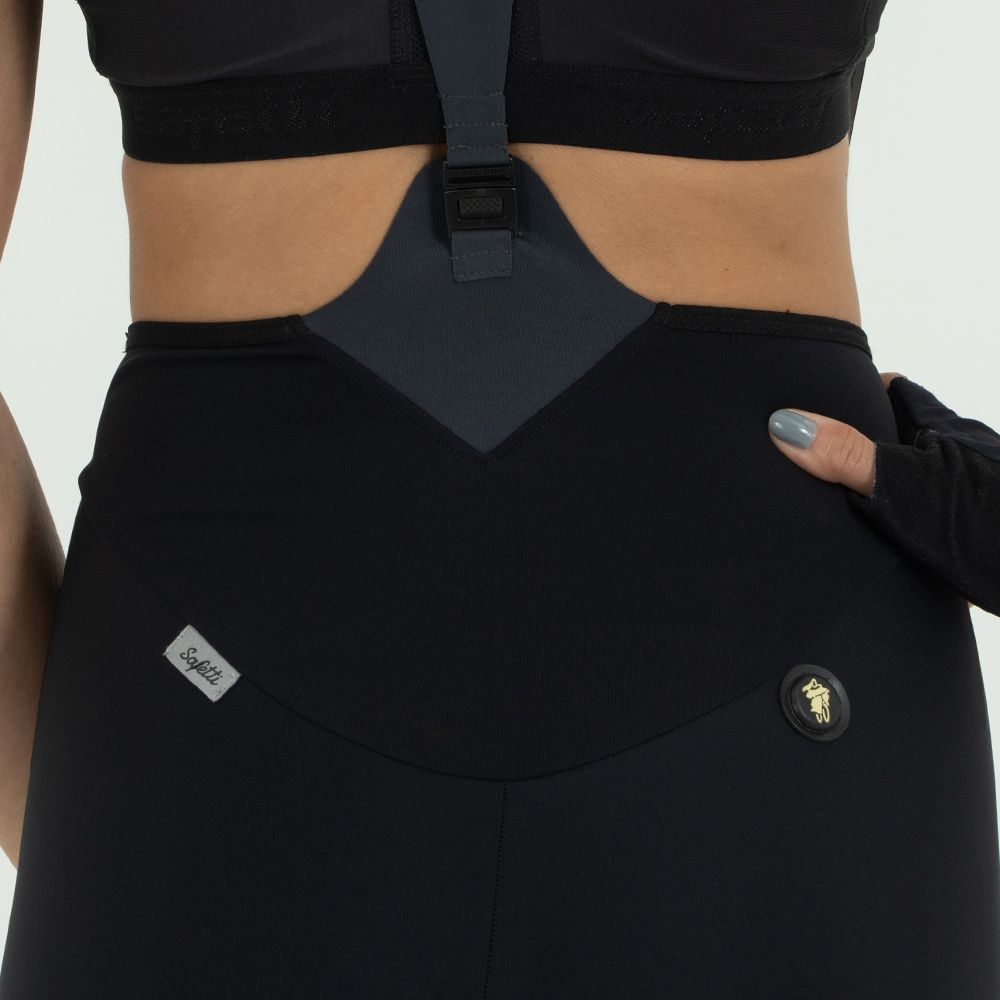 TOSCANA 2.0+ BIB SHORTS BLACK FOR WOMEN