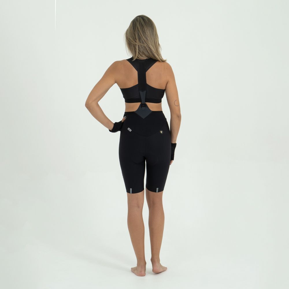 TOSCANA 2.0+ BIB SHORTS BLACK FOR WOMEN