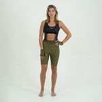 TOSCANA 2.0 + OLIVE BIB SHORTS FOR WOMEN