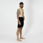 EVANS CARGO BLACK CYCLING SHORTS FOR MEN