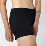 WOMEN'S SOLID COLOR MEZZANOTTE RUNNING SHORTS