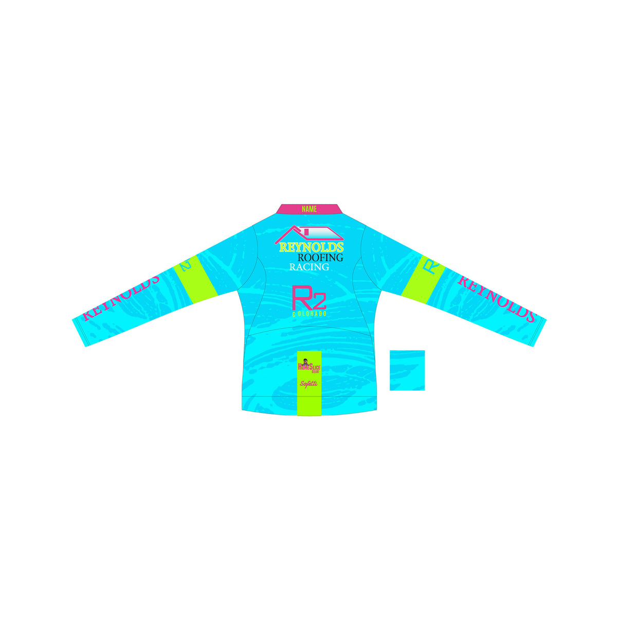 RR'26 - Leggero Long Sleeve Cycling Jersey Blue. Women