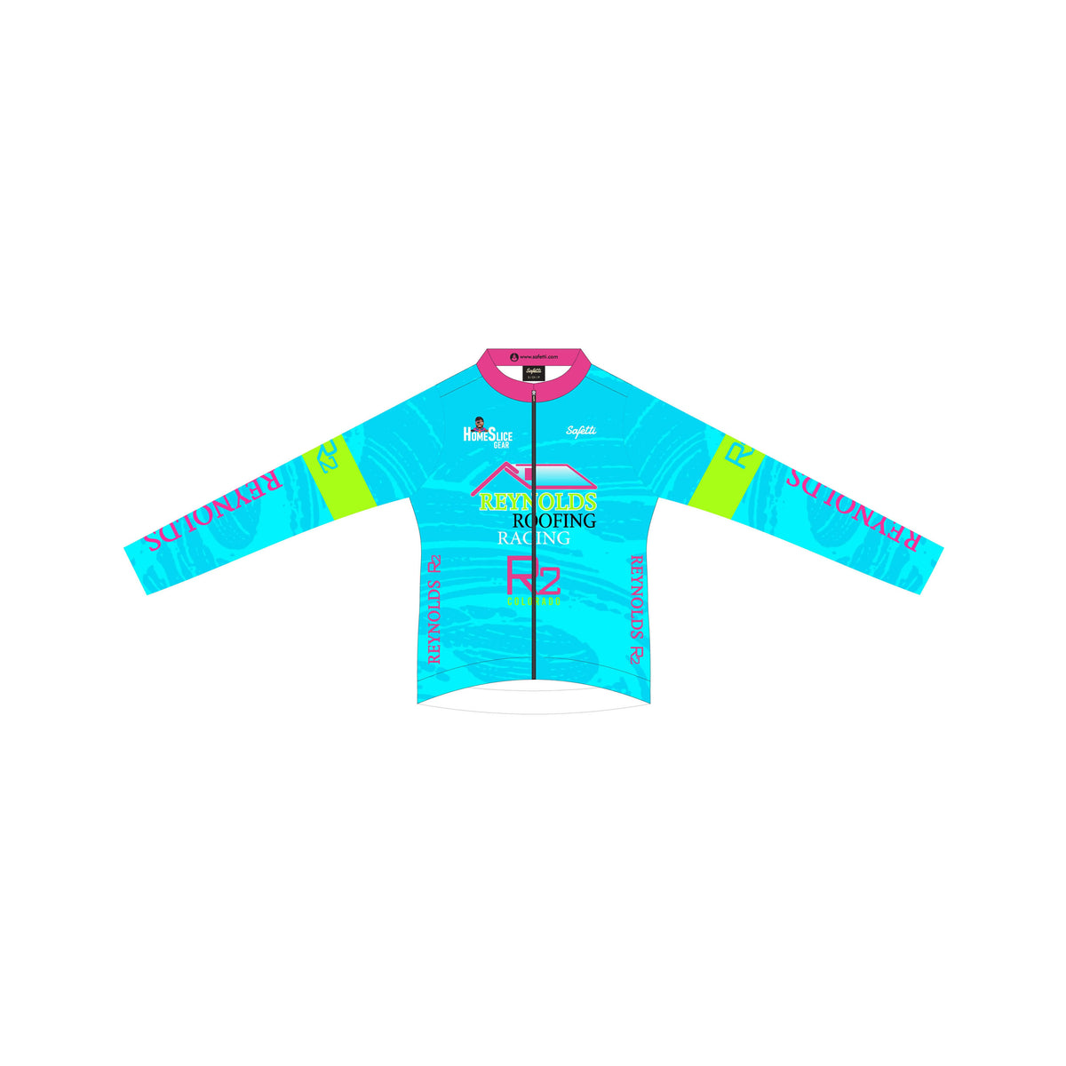 RR'26 - Leggero Long Sleeve Cycling Jersey Blue. Men