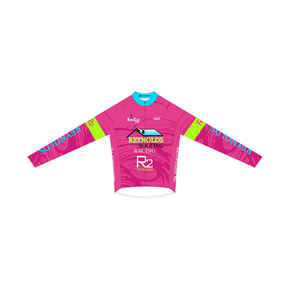 RR'26 - Thermal Cycling Long Sleeve Jersey Pink. Men