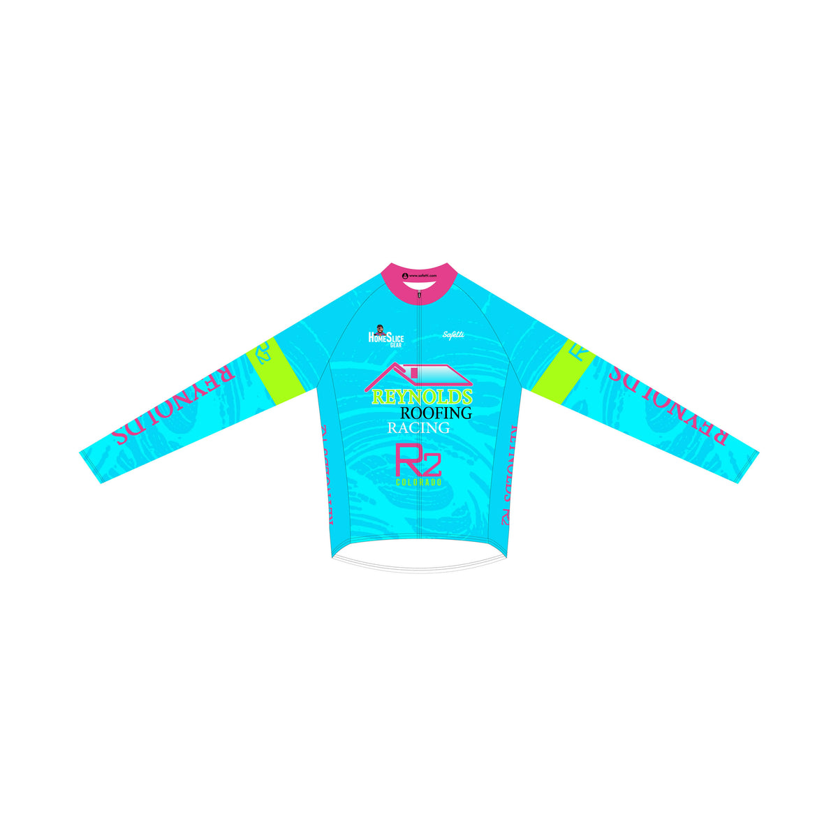 RR'26 - Thermal Cycling Long Sleeve Jersey Blue. Men