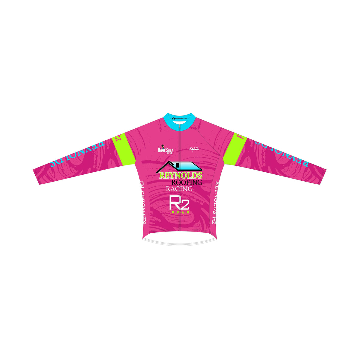 RR'26 - Thermal Cycling Long Sleeve Jersey Pink. Women