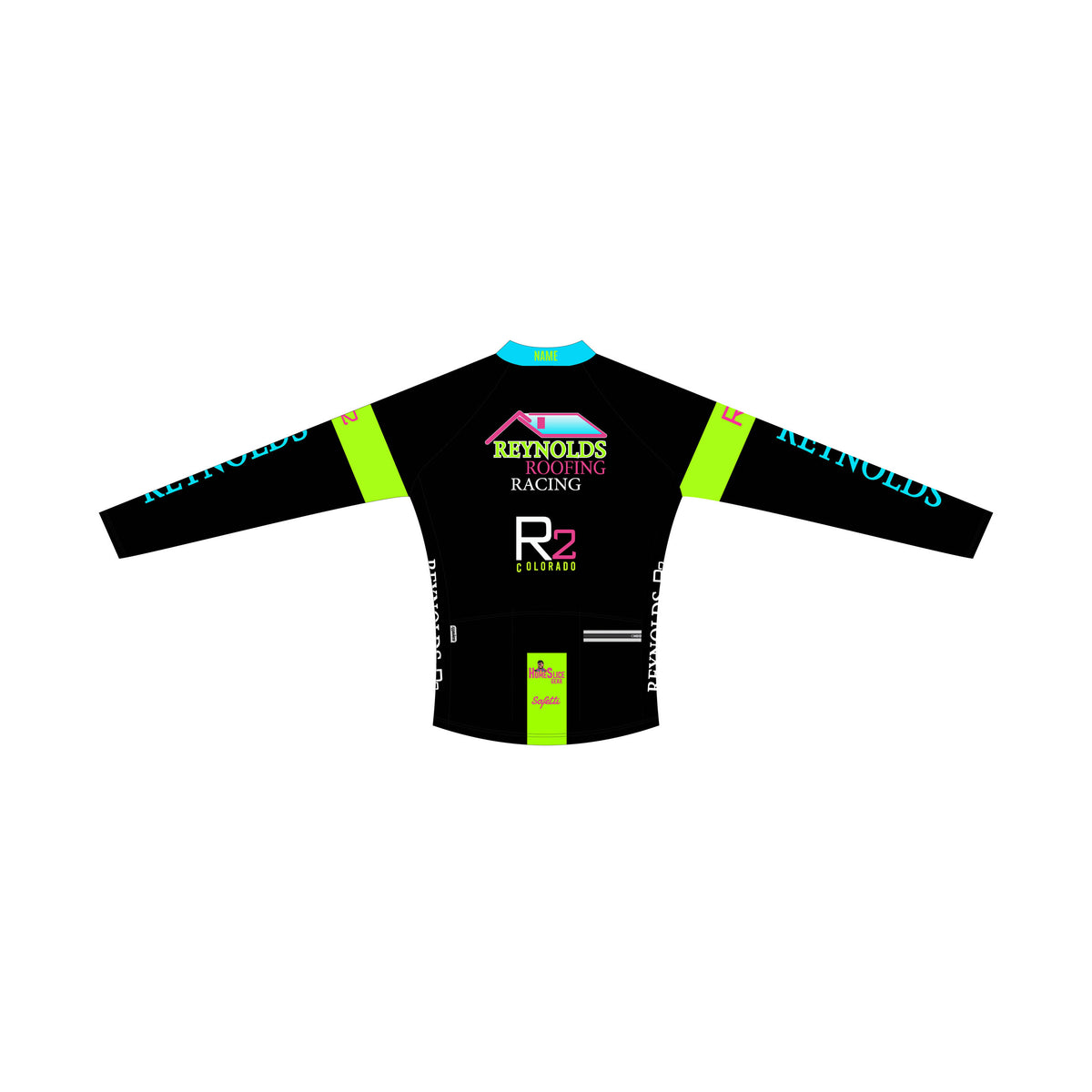 RR'26 - Thermal Cycling Long Sleeve Jersey Black. Women