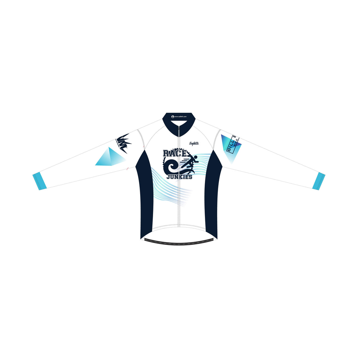 RJ'25 - Skin Light Long Sleeve Cycling Jersey. Men
