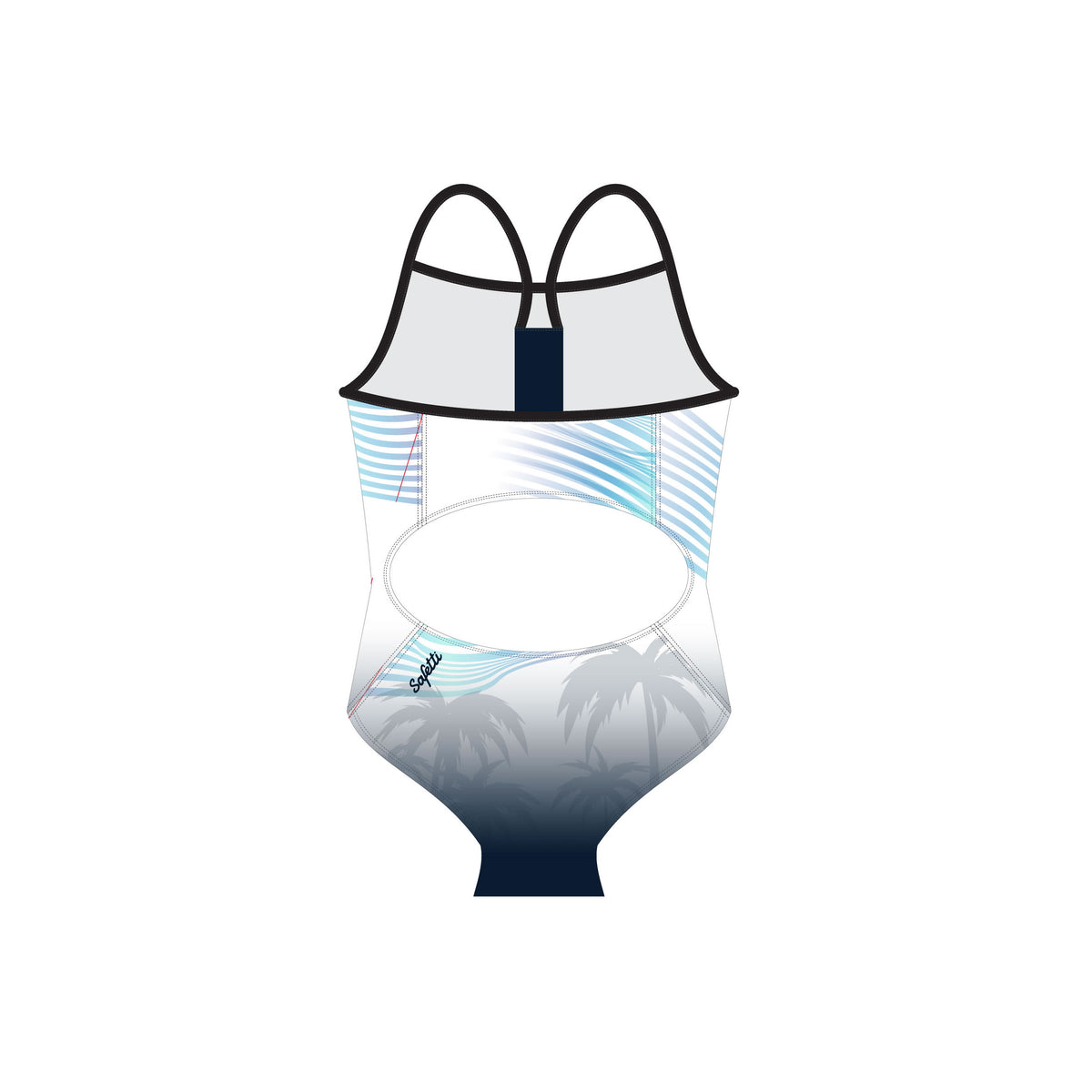 RJ'25 - Ibiza AquaZero™ Olympic Swimsuit. Women