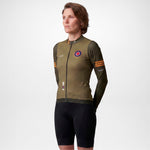 S-FIRE GREEN WOMEN’S LONG SLEEVE CYCLING JERSEY