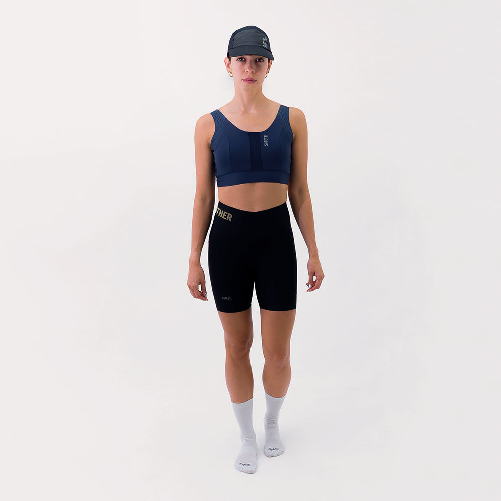 TITÁN EVO BLACK WOMEN'S RUNNING SHORTS