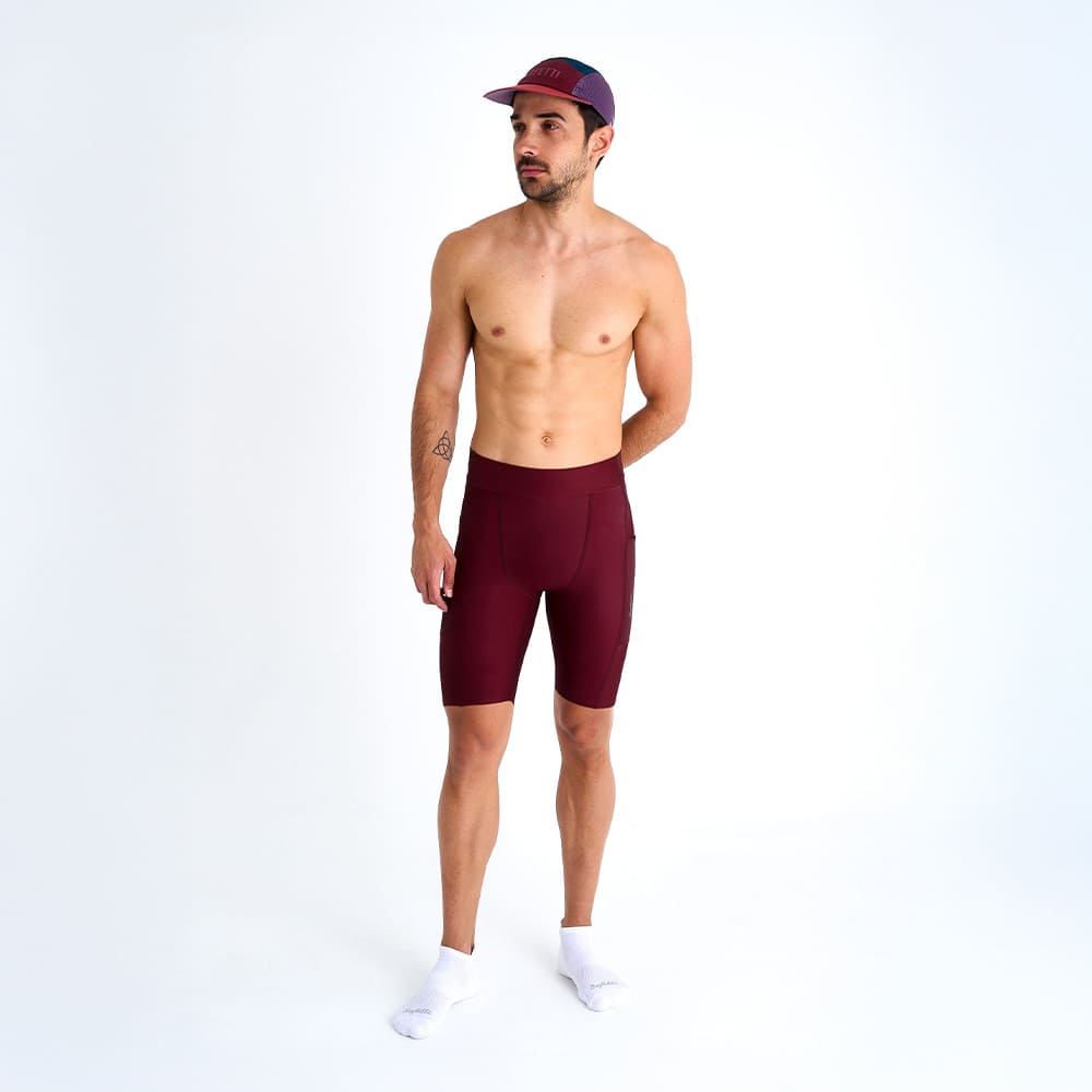 TITAN VENTI 2.0 WINE RUNNING SHORTS FOR MEN