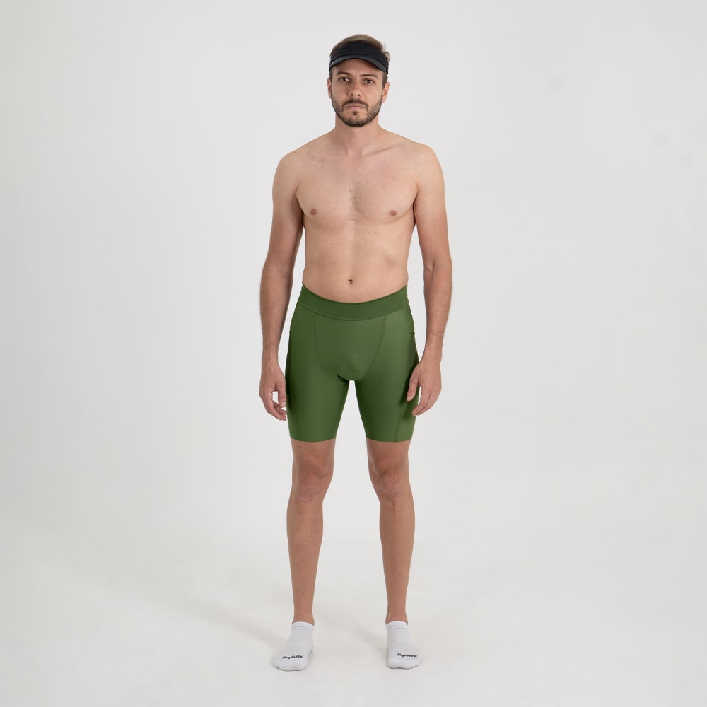 TITAN OLIVE 2.0 RUNNING SHORTS FOR MEN