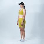 TITAN 2.0 LIME RUNNING SHORTS FOR WOMEN