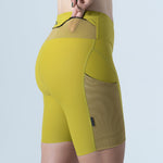 TITAN 2.0 LIME RUNNING SHORTS FOR WOMEN