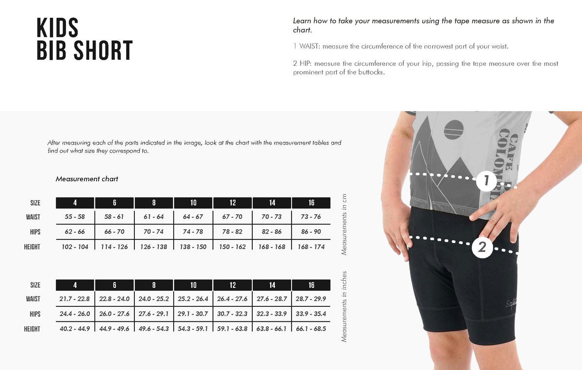 RR'25-2 - BIO Cycling Bib Short. Junior