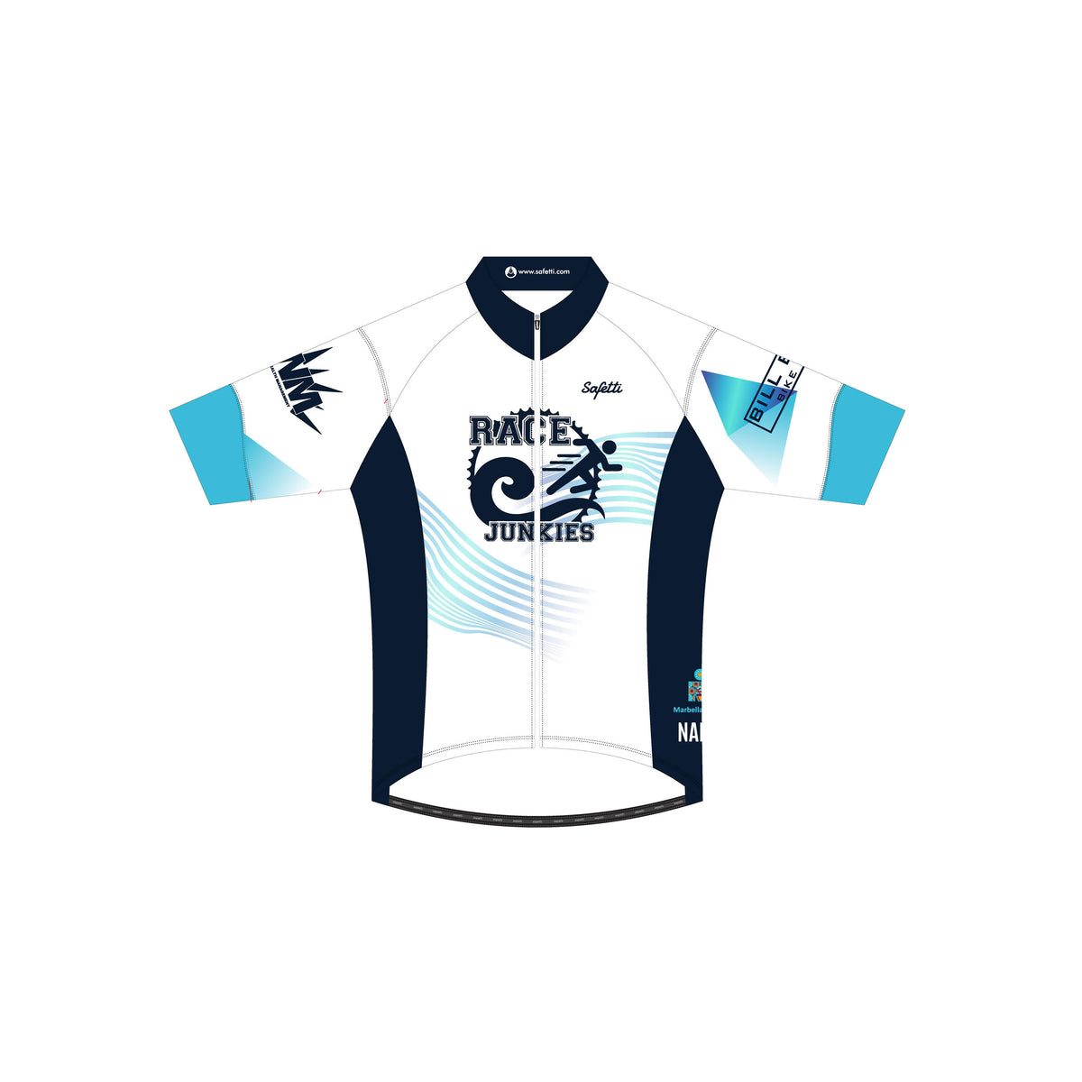 RJ'25 - Skin Light Short Sleeve Cycling Jersey Marbella. Men