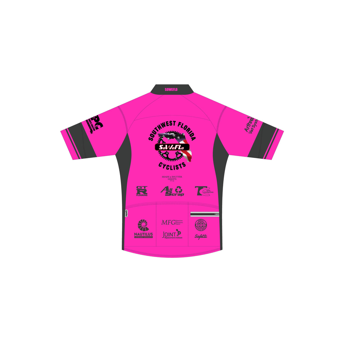Soweflo'26 - Skin Light Short Sleeve Cycling Jersey D2. Women