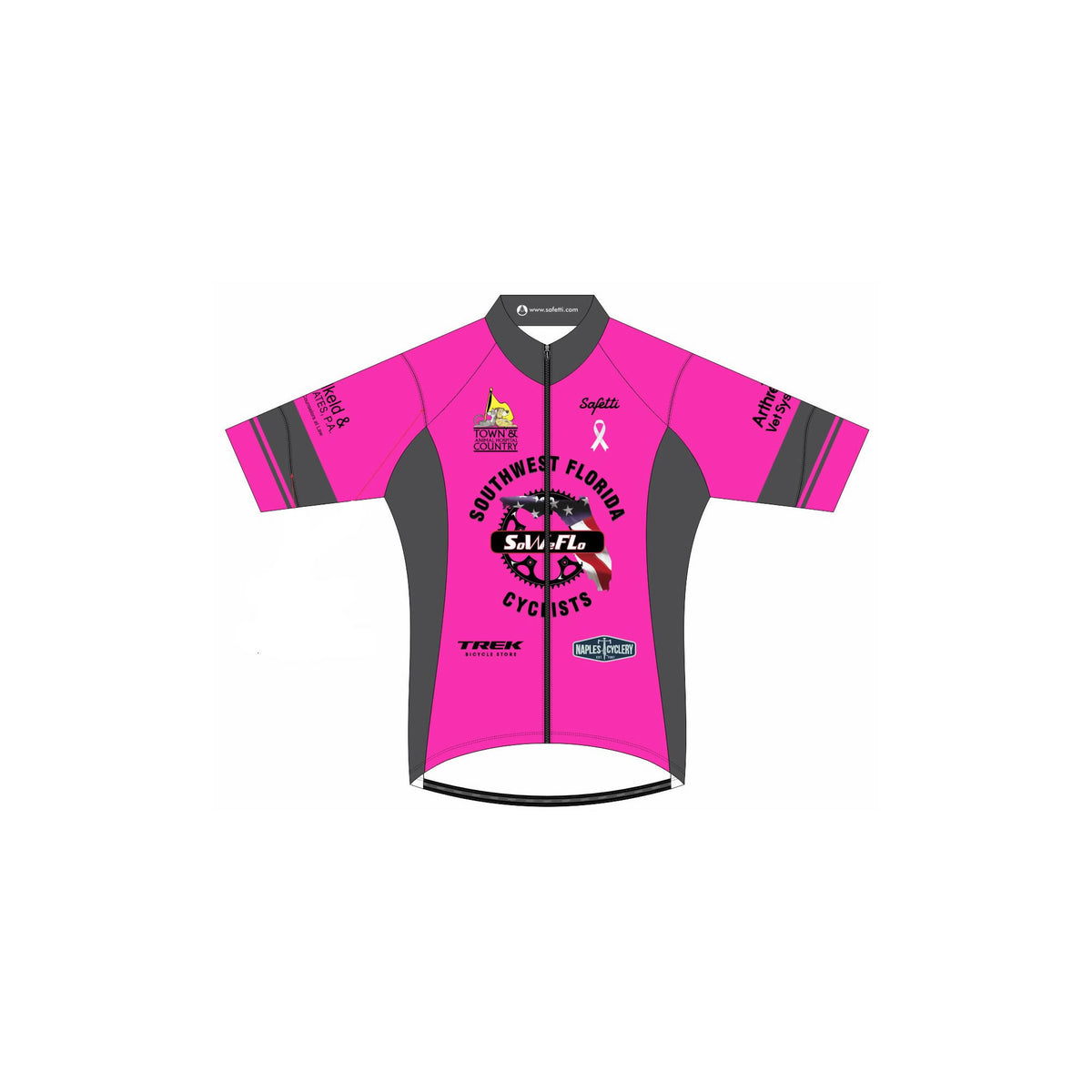 Soweflo'26 - Skin Light Short Sleeve Cycling Jersey D2. Women