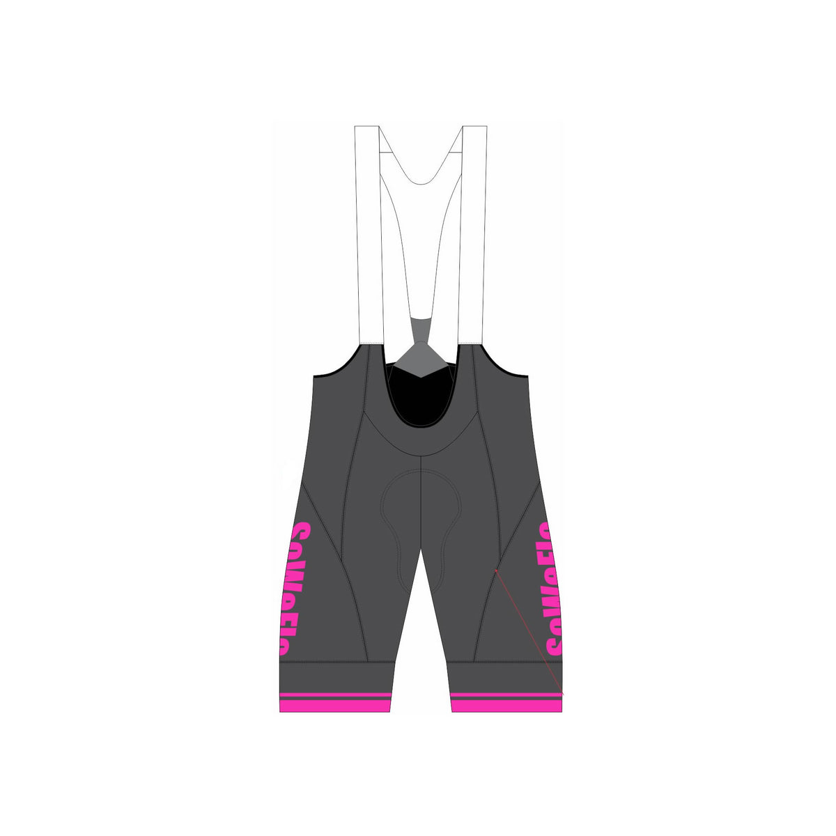 Soweflo'26 - Bartalli Cycling Bib Short D2. Women