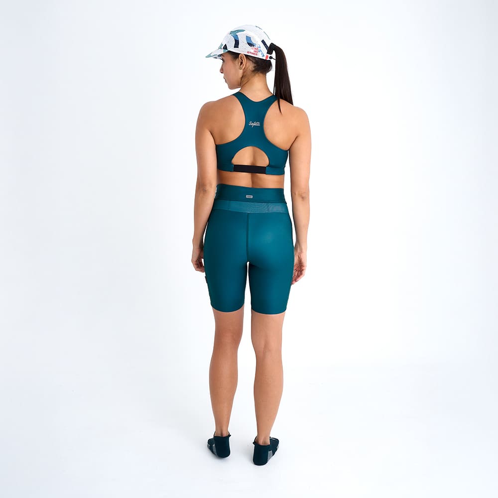 DUOMOTION INDIGO RUNNING TOP FOR WOMEN