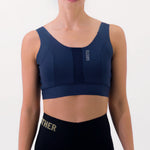 SYNK BLUE WOMEN'S RUNNING SPORTS BRA