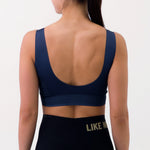 SYNK BLUE WOMEN'S RUNNING SPORTS BRA