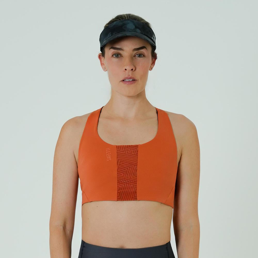 DUOMOTION CARROT RUNNING TOP FOR WOMEN