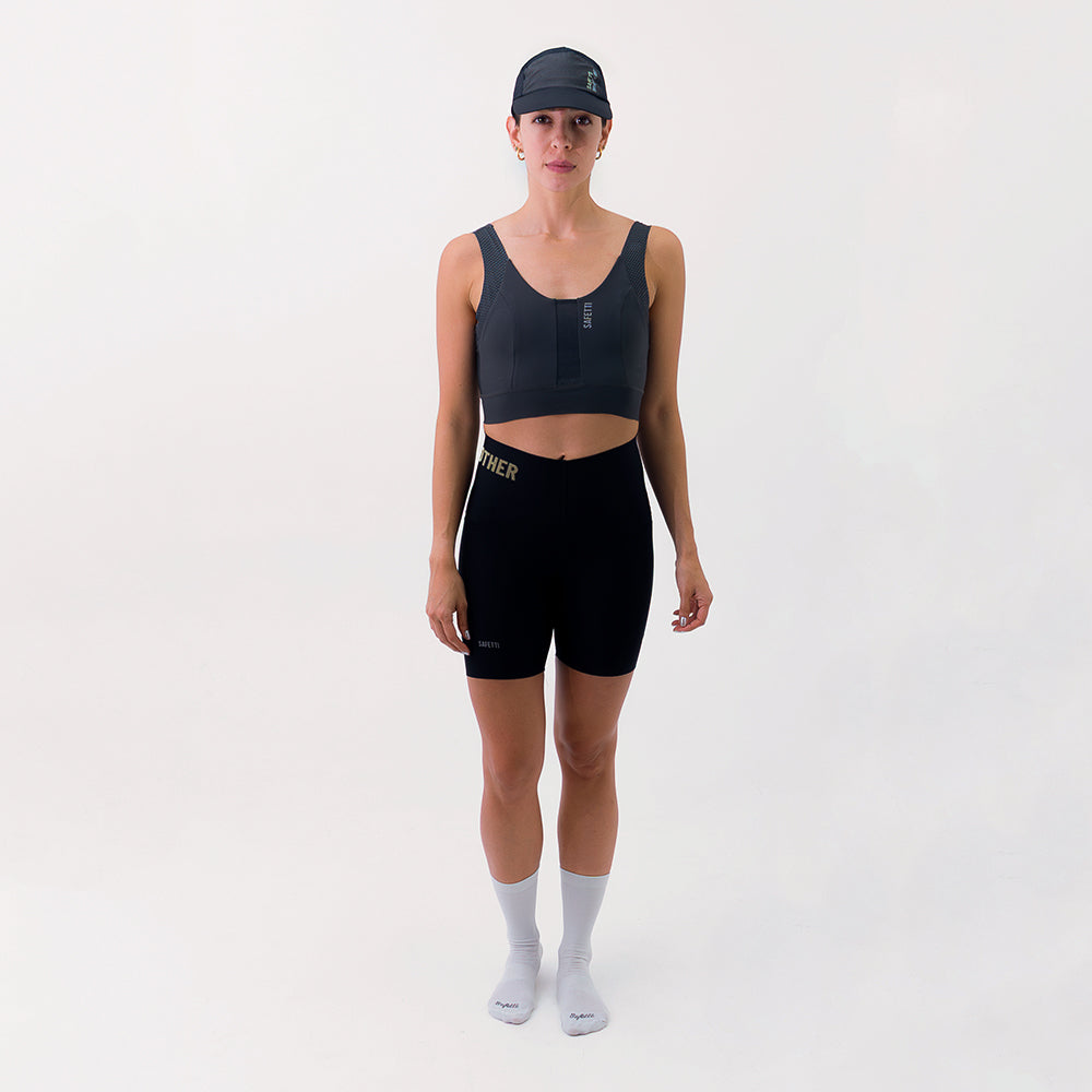 SYNK GRIS WOMEN'S RUNNING SPORTS BRA